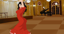 ایک-flamenco-نرتکی-کے-ساتھ-کھیل-کپڑے